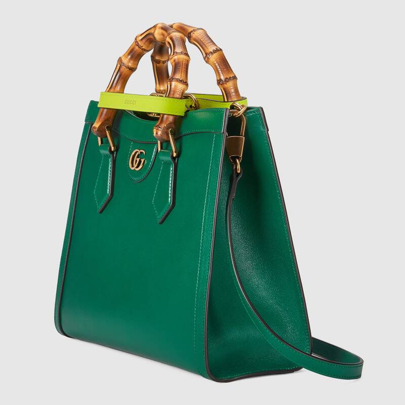 Gucci Diana Small Tote Bag Shoulder Bag 660195 Green